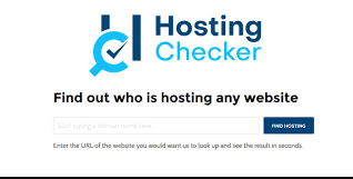 how to find hosting provider of a website