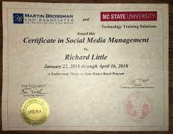 social media manager certification